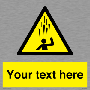 Custom Falling Ice sign